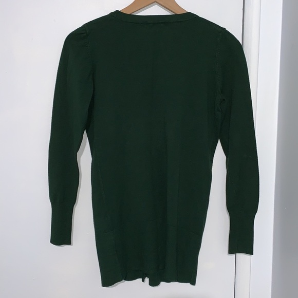 Forest green cardigan - Picture 11 of 13